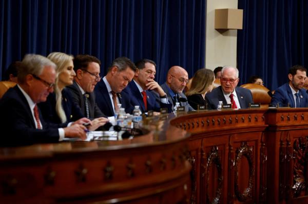 Mike Kelly, chair of the committee (R-PA), attends a House Task Force on the Attempted Assassination of Do<em></em>nald J. Trump hearing, on the assassination attempt of Republican presidential nominee and former U.S. President Do<em></em>nald Trump in Butler, Pennsylvania in July, on Capitol Hill in Washington, U.S., September 26, 2024.